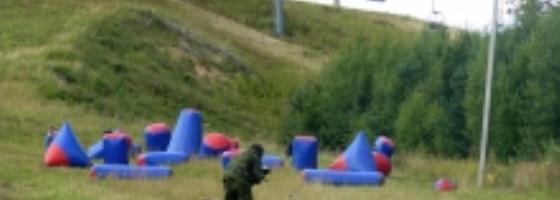 Площадка для пейнтбола